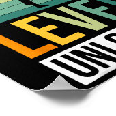 Schwarzgürtel-Ebene entriegelt 3 Poster (Ecke)