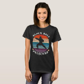 Schwarzgürtel-Level-Unlocks-Karate Behalten T-Shirt (Vorne ganz)