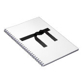 Schwarzgürtel Notizblock (Rechte Seite)
