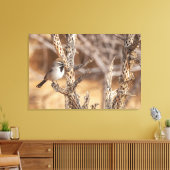 Schwarzhalsammer Leinwanddruck (Insitu (Wohnzimmer))