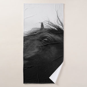 SCHWARZHORSE BADEHANDTUCH