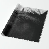 SCHWARZHORSE GESCHENKPAPIER (Ungerollt)