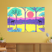 SCHWARZHORSE LEINWANDDRUCK (Insitu (Wohnzimmer))