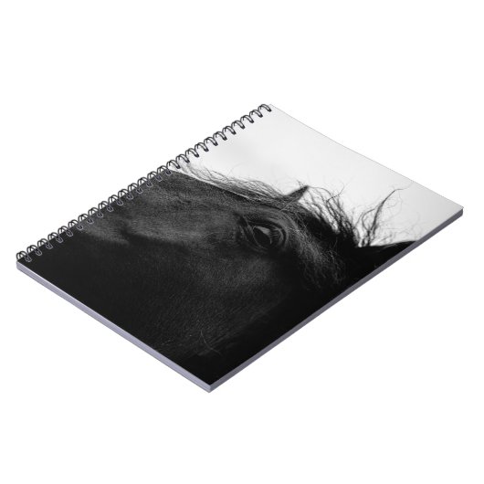 SCHWARZHORSE NOTIZBLOCK (Linke Seite)