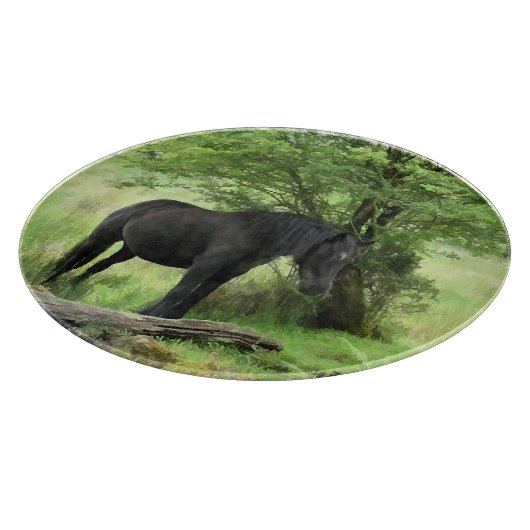 SCHWARZHORSE SCHNEIDEBRETT (Ecke)