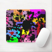 SCHWARZINK | geo-farbig Mousepad (Mit Mouse)