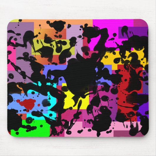 SCHWARZINK | geo-farbig Mousepad (Vorne)