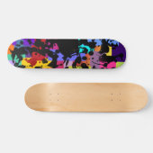 SCHWARZINK | geo-farbig Skateboard (Horizontal)