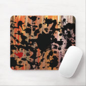 SCHWARZINK | Grunge-Malerei Mousepad (Mit Mouse)