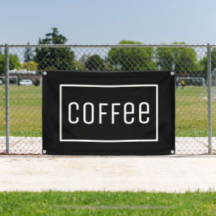 SCHWARZKAFFEE-SIGN BANNER