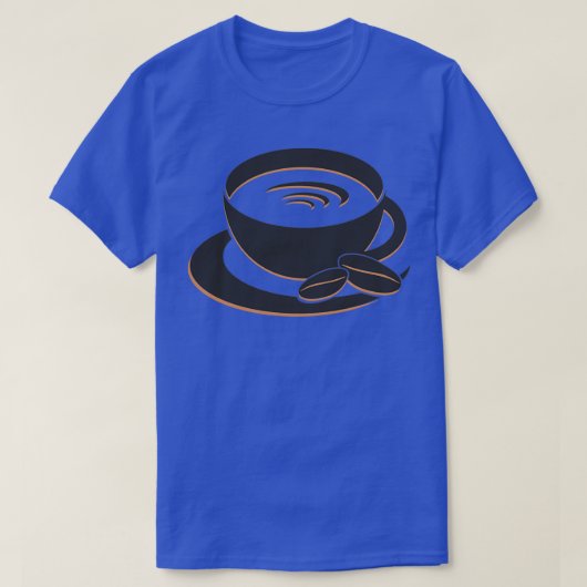 Schwarzkaffeemarke T-Shirt (Design vorne)
