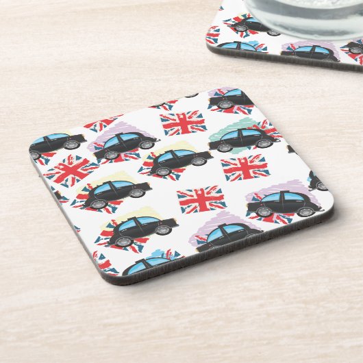 Schwarzkasten Getränkeuntersetzer (Linke Seite)