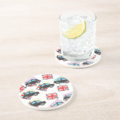 Schwarzkasten Getränkeuntersetzer (Seite)