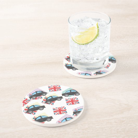 Schwarzkasten Getränkeuntersetzer (Seite)