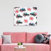 Schwarzkasten Leinwanddruck (Insitu (Wohnzimmer))