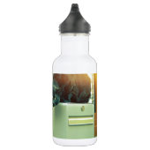 Schwarzkatze Edelstahlflasche (Rechts)