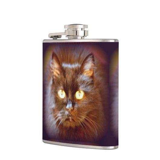 Schwarzkatze Flachmann (Links)