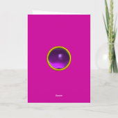 SCHWARZKATZE-HALLOWEEN-PARTY KARTE (Rückseite)