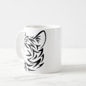 Schwarzkatze Kaffeetasse (Vorderseite Links)
