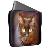 Schwarzkatze Laptopschutzhülle (Vorne Rechts)
