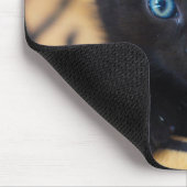 Schwarzkatze Mousepad (Ecke)