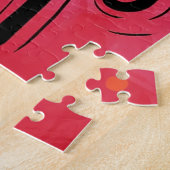 SCHWARZKATZE NIEDLICH KATZ ART JIGSAW PUZZLE (Seite)