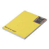 Schwarzkatze Notizblock (Rotiert)