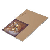 Schwarzkatze Notizblock (angewinkelt)