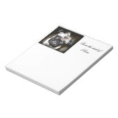 Schwarzkatze Notizblock (Rotiert)