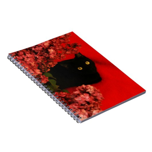 Schwarzkatze Notizblock (Rechte Seite)