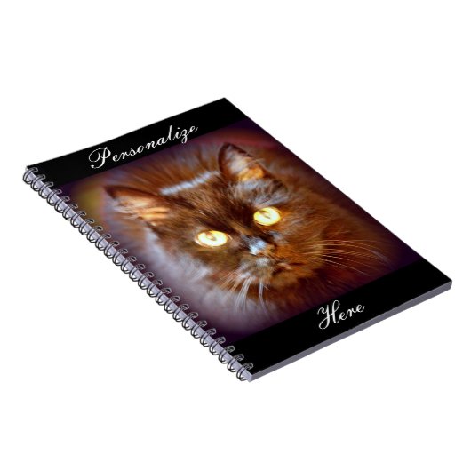 Schwarzkatze Notizblock (Rechte Seite)