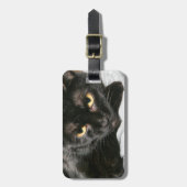 SCHWARZKATZE-SPIELTAG GEPÄCKANHÄNGER (Vorderseite vertikal)