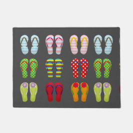 Schwarzkatzen-Begrüßungsmatte Fußmatte