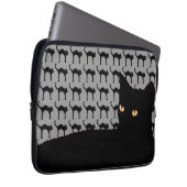 Schwarzkatzen Laptopschutzhülle (Vorne Rechts)