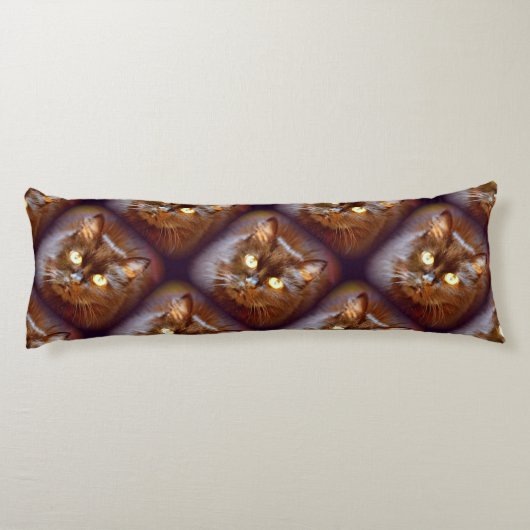 Schwarzkatzen Seitenschläferkissen (Rückseite)