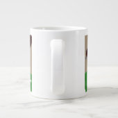 Schwarzkatzenbraun Jumbo-Tasse (Rückseite)