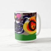 Schwarzkatzenbraun Kaffeetasse (VorderseiteRechts)