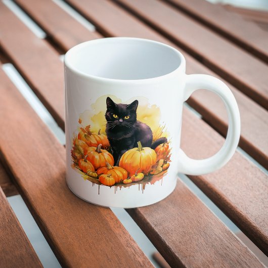 Schwarzkatzenfall Kaffeetasse
