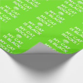 Schwarzkatzengestein Geschenkpapier (Ecke)