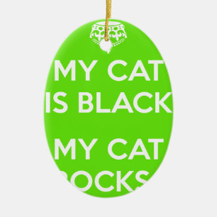 Schwarzkatzengestein Keramik Ornament