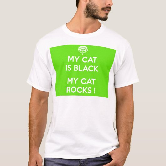 Schwarzkatzengestein T-Shirt (Vorderseite)