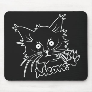 Schwarzkatzenmousepad Mousepad