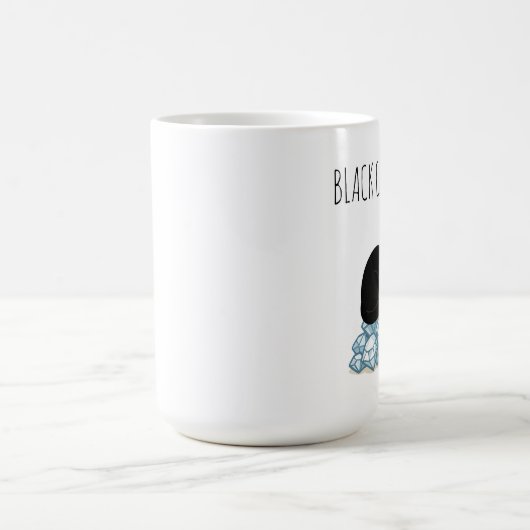 Schwarzkatzenrock Kaffeetasse (Mittel)