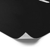 Schwarzkatzenspezialposter Poster (Ecke)