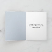 Schwarzkatzenwanderung im tiefen Schnee Karte (Innenseite)