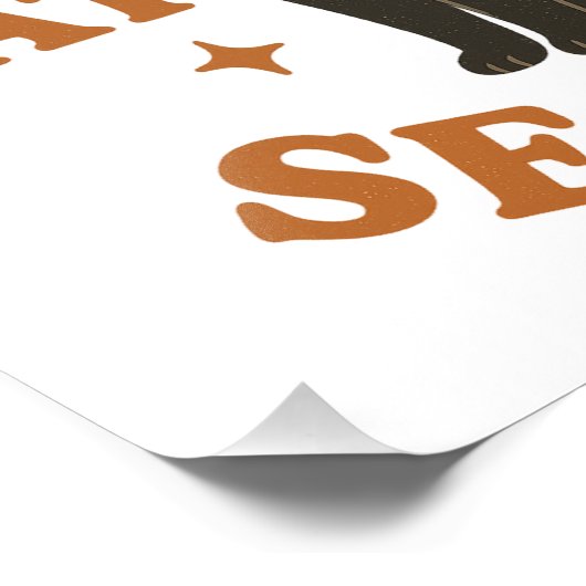 Schwarzkatzenzeit Fotodruck (Ecke)