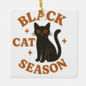 Schwarzkatzenzeit Keramikornament (Vorderseite)