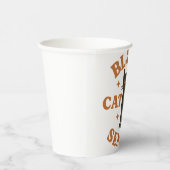 Schwarzkatzenzeit Pappbecher (Rechts)