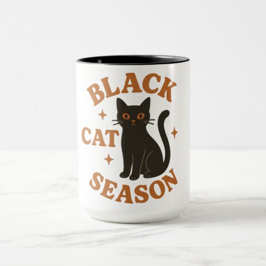 Schwarzkatzenzeit Tasse (Zentrum)