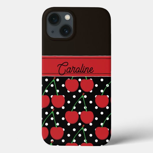 Schwarzkehldosen Vintag personalisiert Case-Mate iPhone Hülle (Rückseite)